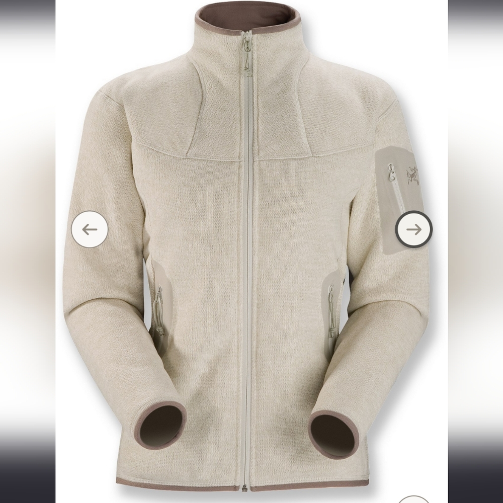 EUC - Arc'teryx full-zip fleece jacket M
